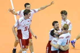 دیدار والیبال تیم‌های ملی ایران و لهستان